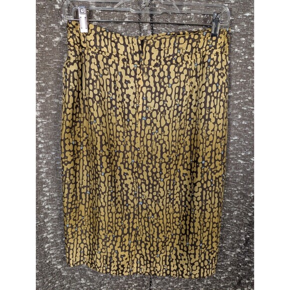 Vintage Pendleton Silk Skirt Tank Top SET Gold/Brown Woman's Size XS/4 - Picture 9 of 13